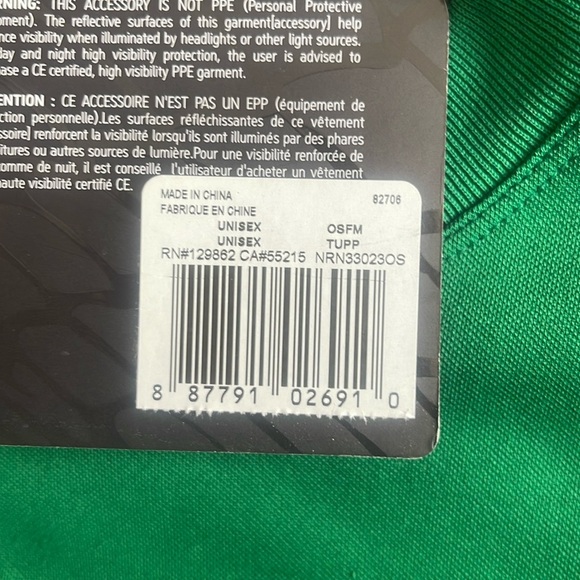 Nike Black and Yellow Reflective Running Slap Band - Picture 2 of 3